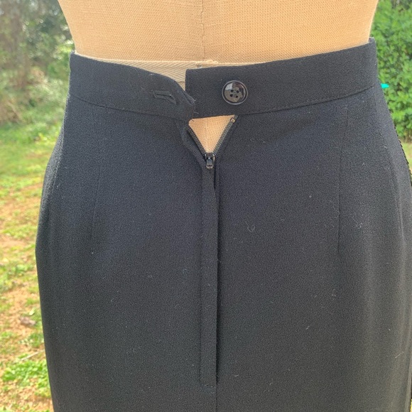 Vintage Wool Sequin Pencil Skirt - Picture 9 of 12